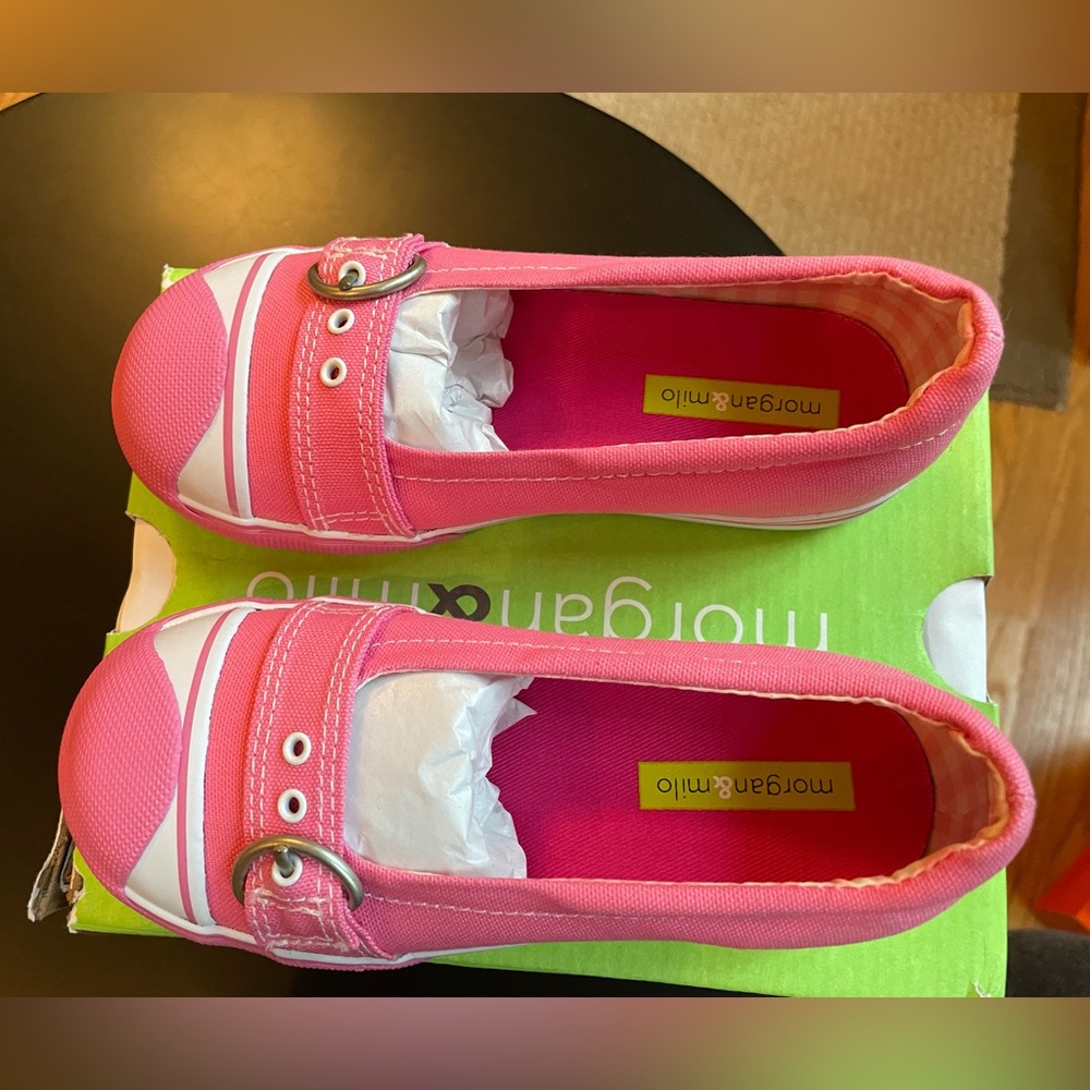 NIB- Morgan & Milo slip on sneakers- size 11.5- so cute!